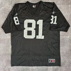 Men's Vintage 90's Logo Athletic Oakland Raiders Tim Brown Black Jersey Sz XL